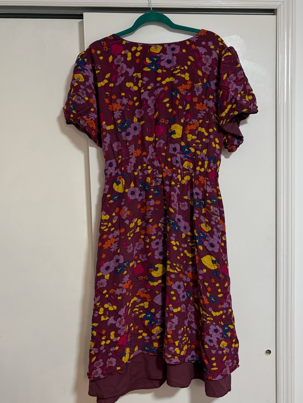 ModCloth Floral Sweetest Occasion Midi Dress - size 3x - Picture 3 of 5
